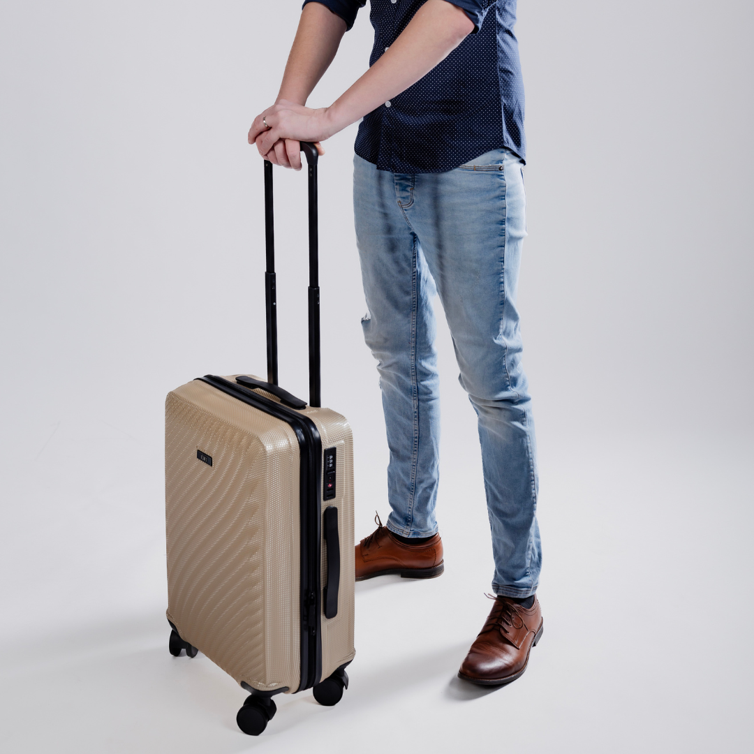 Kabinový kufr do letadla – detail konstrukce a odolnosti